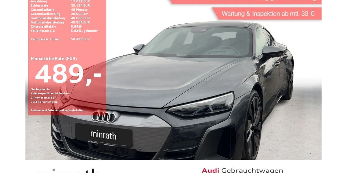 Audi e-tron GT 33.920 km 57.330 &euro; Moers-Hülsdonk 47441