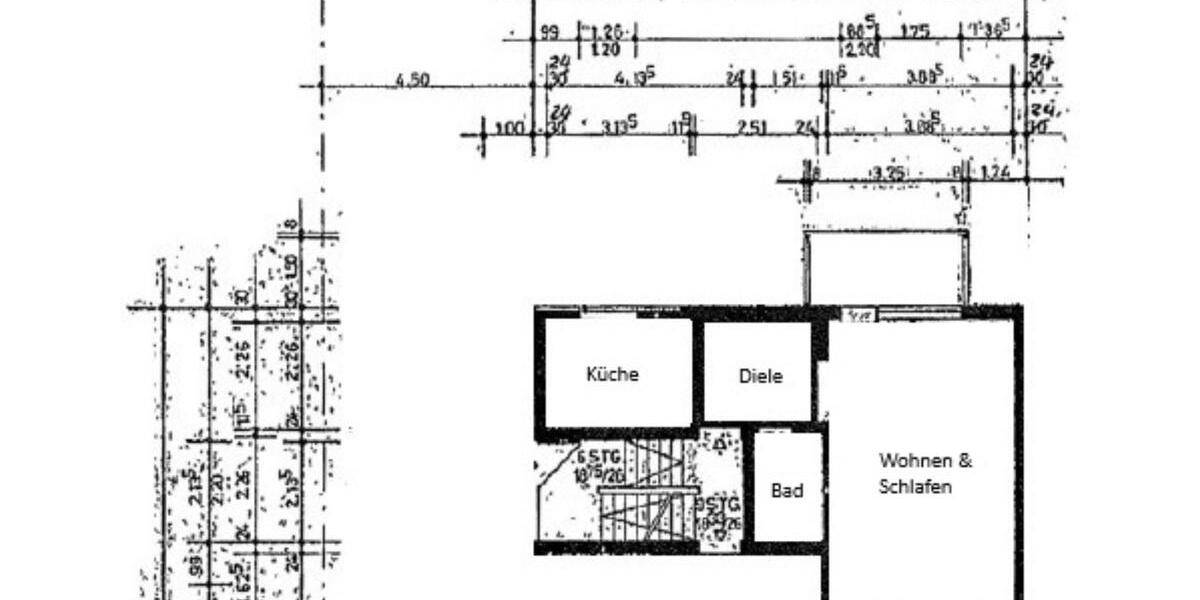 Gemütliche 42 m² Wohnung mit Balkon & Keller, ab sofort frei 1 zimmer