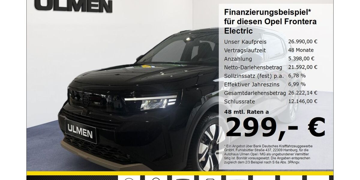 Opel Frontera 7.000 km 25.990 &euro; Düsseldorf 40231