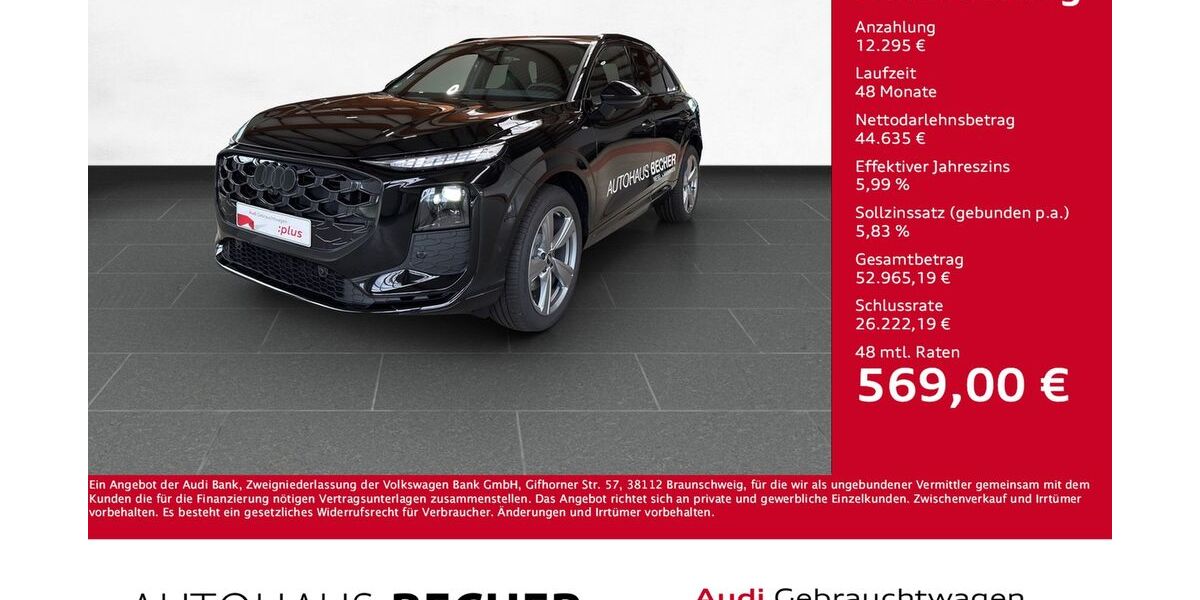 Audi Q3 3.000 km 56.930 &euro; Wesel 46485