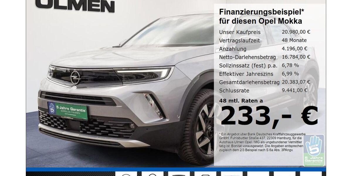 Opel Mokka 16.385 km 20.980 &euro; Düsseldorf 40231