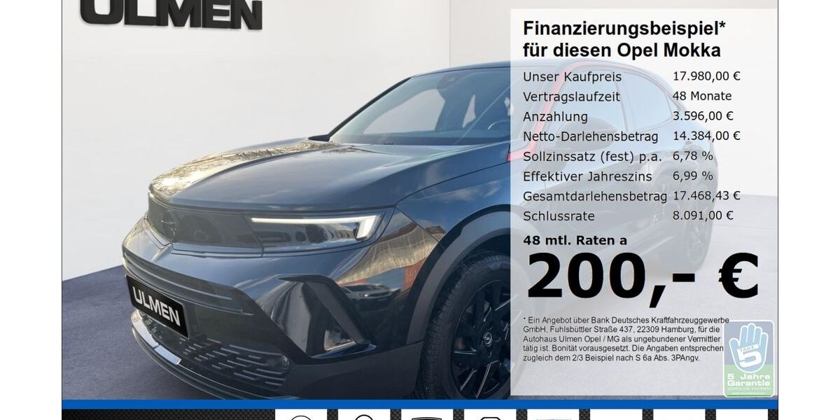 Opel Mokka 37.720 km 17.980 &euro; Düsseldorf 40231