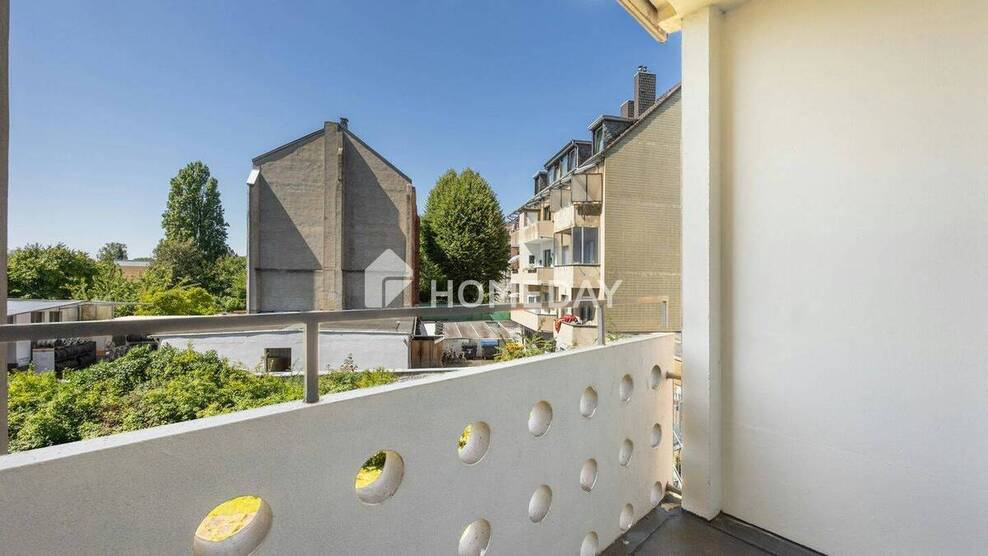 Ideal geschnittene Singlewohnung mit Westloggia im gepflegten Mehrfamilienhaus 1 zimmer