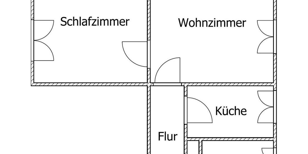 Etagenwohnung Marl Alt-Marl - 2 Zimmer, 52 m&sup2;, 399&euro; | Angebot:26105652