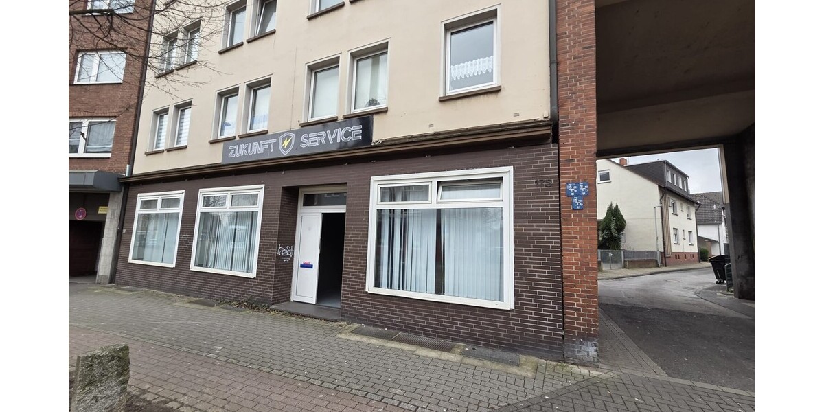 Zentral gelegenes Ladenlokal in Herne – beste Sichtlage an der Hauptstraße - Gewerbeobjekt Herne Eickel | Angebot:25131590