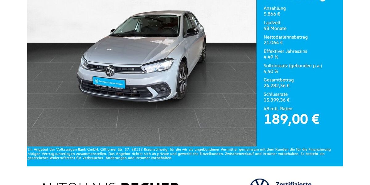 VW Polo 7.022 km 26.930 &euro; Wesel 46485