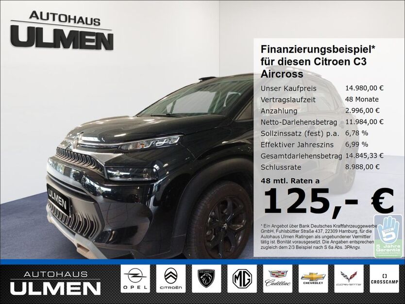 Citroen C3 Aircross 23.524 km 14.980 € Ratingen 40880
