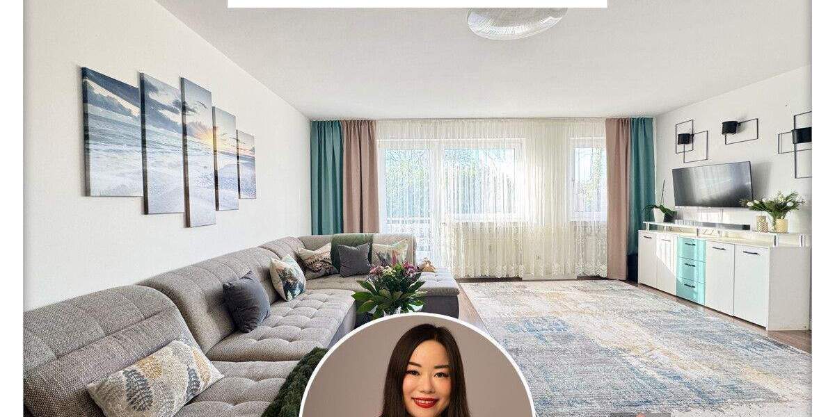 Sonnige Eigentumswohnung mit zwei Balkonen und großer Terrasse in Düsseldorf-Eller 3 zimmer