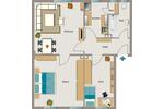 Etagenwohnung Krefeld Gartenstadt - 3.5 Zimmer, 60 m&sup2;, 585&euro; | Angebot:25175705