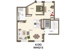 Etagenwohnung Düsseldorf Pempelfort - 3 Zimmer, 87 m&sup2;, 1.571&euro; | Angebot:24199381