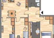 Wohnung zum Mieten in Duisburg 479 € 67 m²