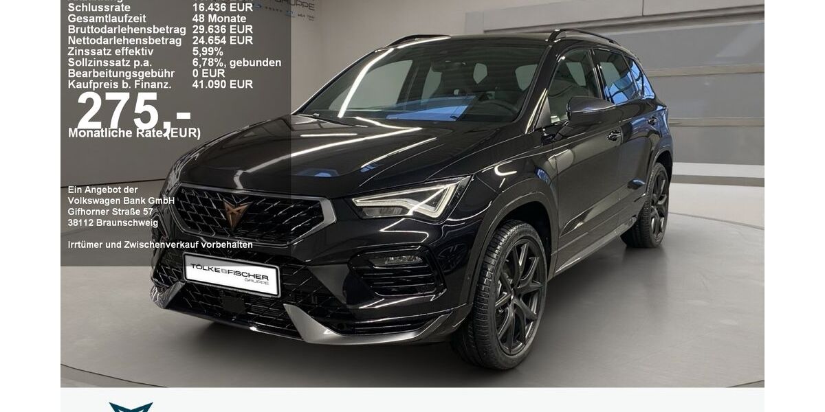 Cupra Ateca 7.500 km 38.970 &euro; Krefeld 47805