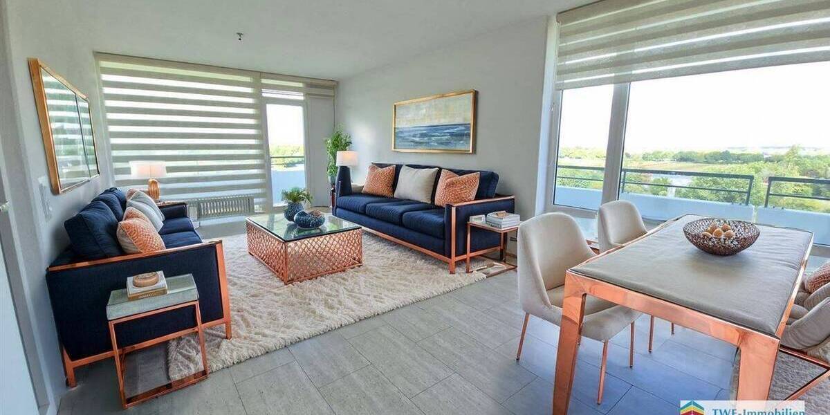 Helle 4-Zimmer-Wohnung mit Rundumbalkon und Weitblick bis zum Elfrather See 4 zimmer