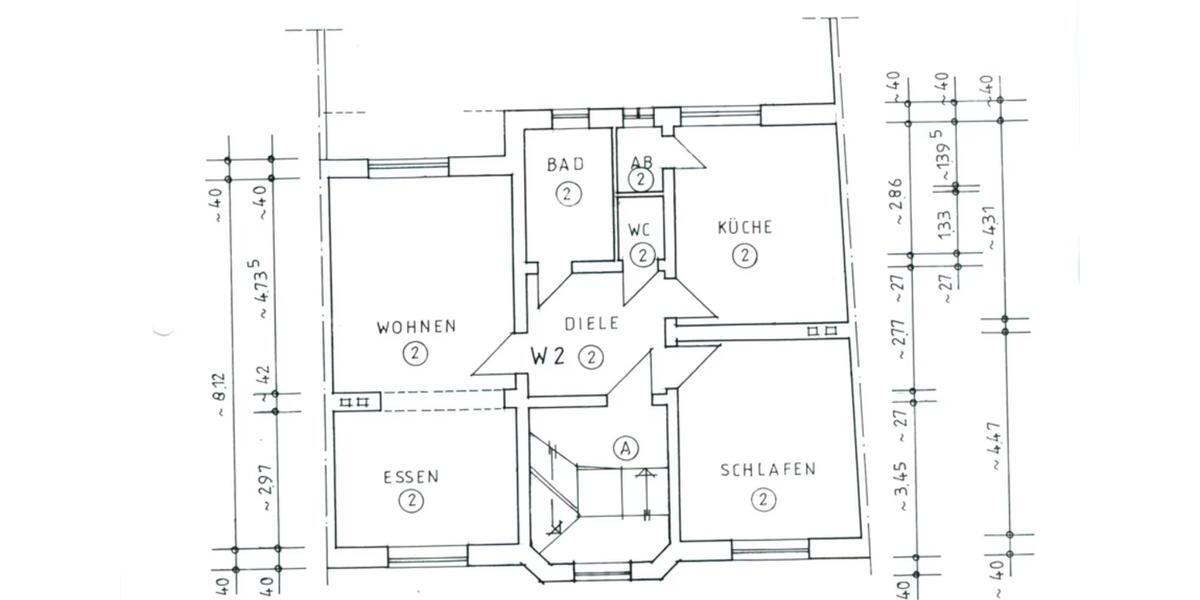 Etagenwohnung Krefeld Benrad - 2 Zimmer, 82 m&sup2;, 943&euro; | Angebot:26367892