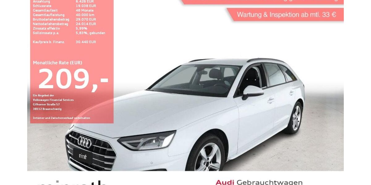 Audi A4 25.659 km 30.190 &euro; Moers-Hülsdonk 47441