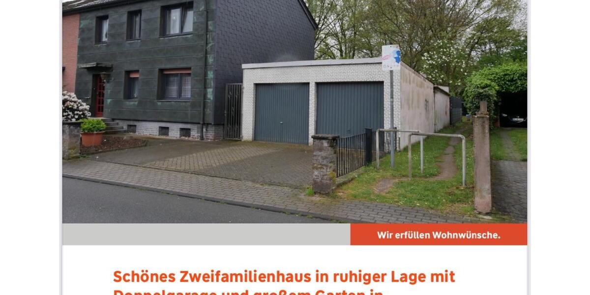 Mehrfamilienhaus, Wohnhaus Oberhausen Schmachtendorf - 7 Zimmer, 160 m&sup2;, 469.000&euro; | Angebot:26429373