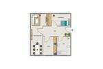 Erdgeschoßwohnung Marl - 2.5 Zimmer, 44 m&sup2;, 245&euro; | Angebot:25895365