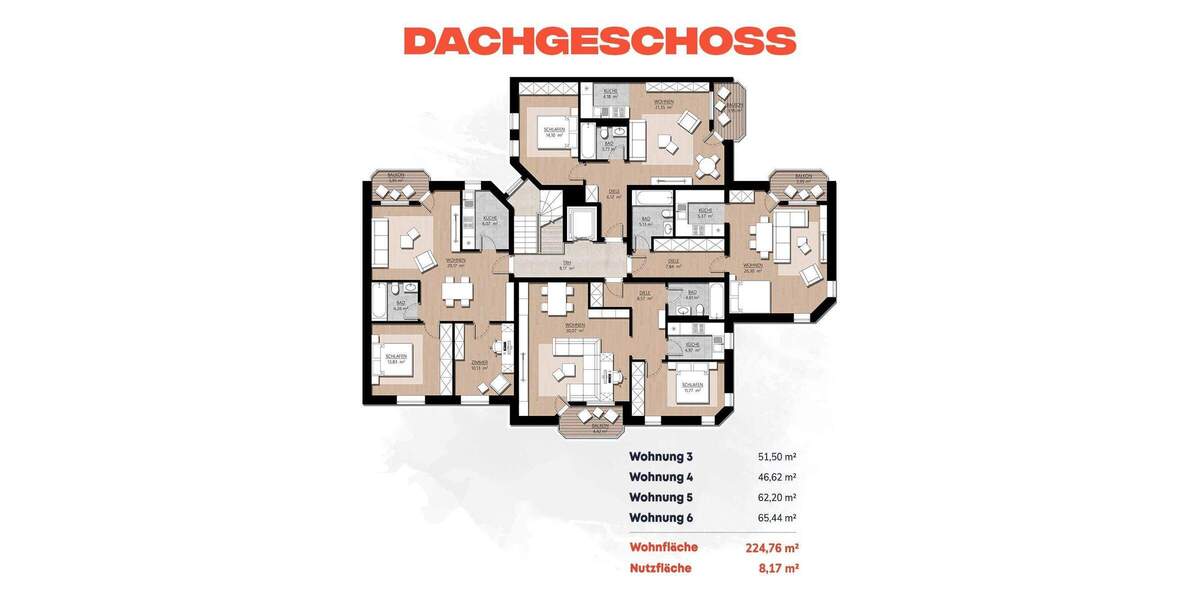 Mehrfamilienhaus, Wohnhaus Meerbusch Lank-Latum - 2 Zimmer, 1.949.000&euro; | Angebot:25276515