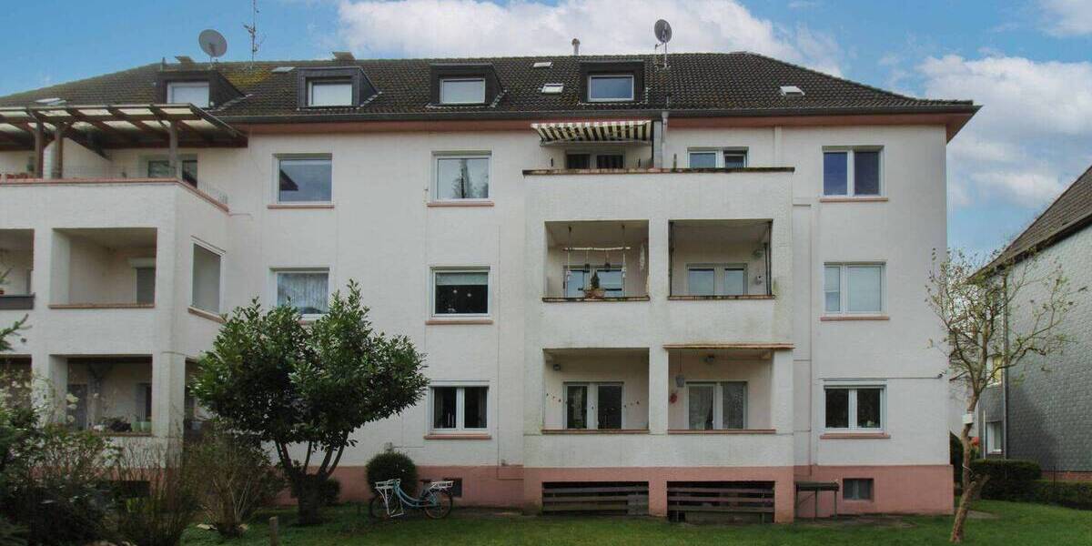 Etagenwohnung Essen Bergerhausen - 2 Zimmer, 56 m&sup2;, 120.000&euro; | Angebot:26789705
