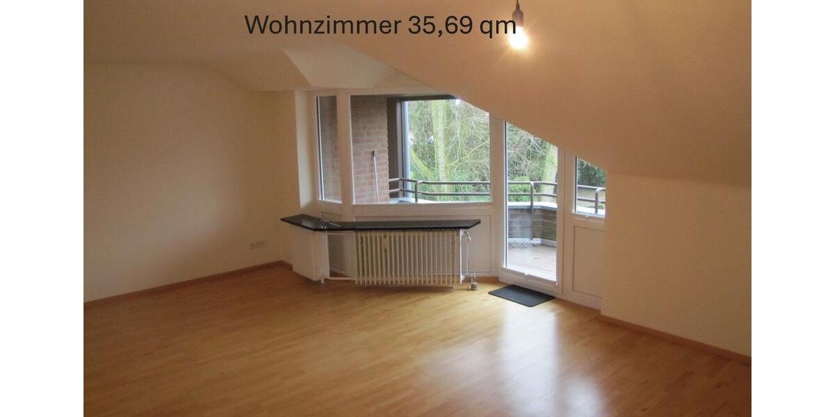 Dachgeschoßwohnung Krefeld Hüls - 3 Zimmer, 99 m&sup2;, 925&euro; | Angebot:25352289