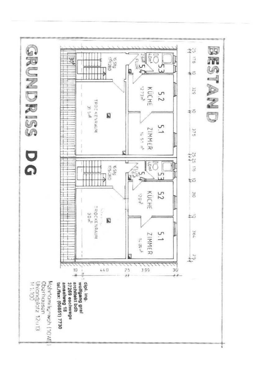 Großzügiges Mehrfamilienhaus in Oberhausen 2 zimmer
