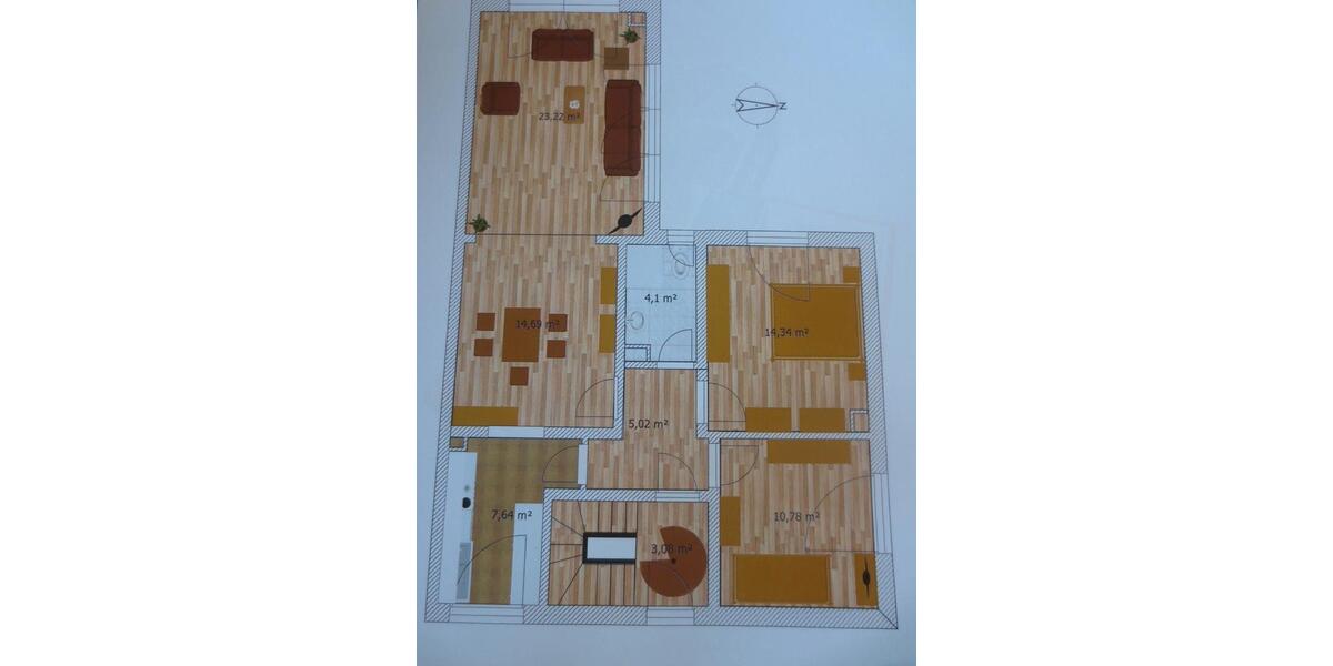 Zweifamilienhaus auf Erbpacht (ca. 110€ im Monat) in RE 7 zimmer