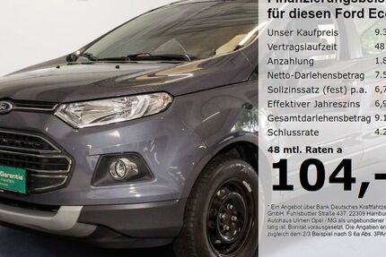 Ford EcoSport 87.415 km 8.888 &euro; Düsseldorf 40231