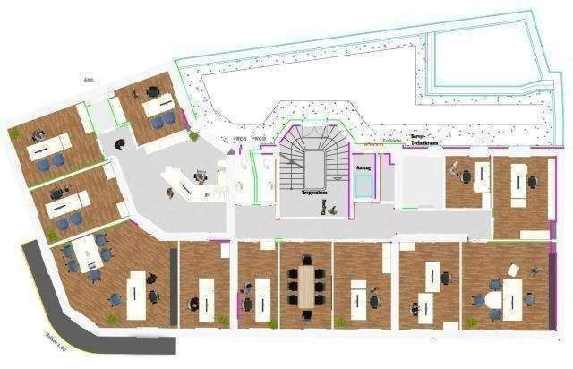 Gewerbeobjekt Düsseldorf Stadtmitte - 1 Zimmer, 230 m&sup2;, 3.105&euro; | Angebot:26391392