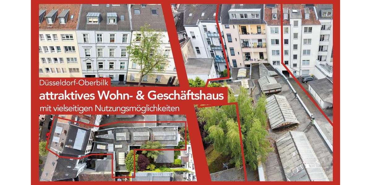 Einfamilienhaus Düsseldorf Oberbilk - 15 Zimmer, 428 m&sup2;, 1.600.000&euro; | Angebot:27127580