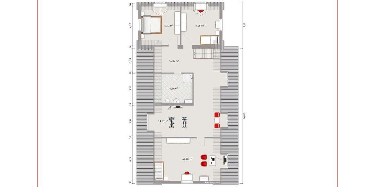 Einfamilienhaus Moers Rheinkamp - 10 Zimmer, 362 m&sup2;, 1.250.000&euro; | Angebot:25612815