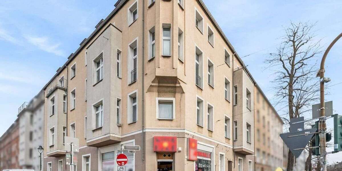 Etagenwohnung Düsseldorf Oberbilk - 2 Zimmer, 53 m&sup2;, 190.000&euro; | Angebot:26431253