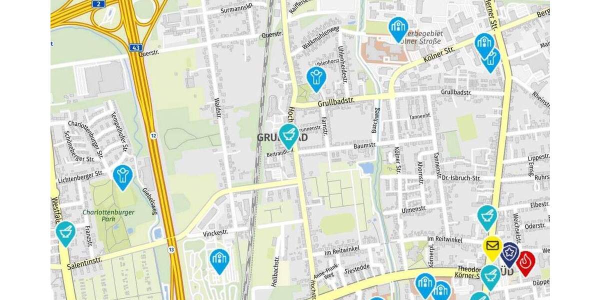 Mehrfamilienhaus, Wohnhaus Recklinghausen / Grullbad Süd - 1 Zimmer, 210 m&sup2;, 292.000&euro; | Angebot:25748347