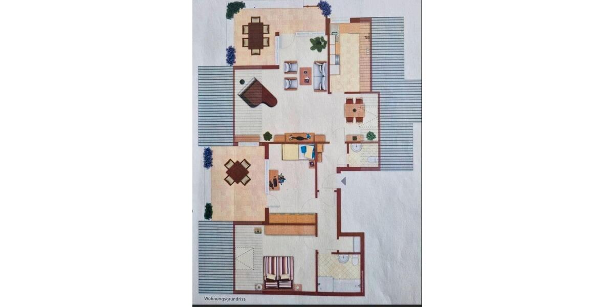 Dachgeschoßwohnung Wesel - 3.5 Zimmer, 96 m&sup2;, 960&euro; | Angebot:26123571