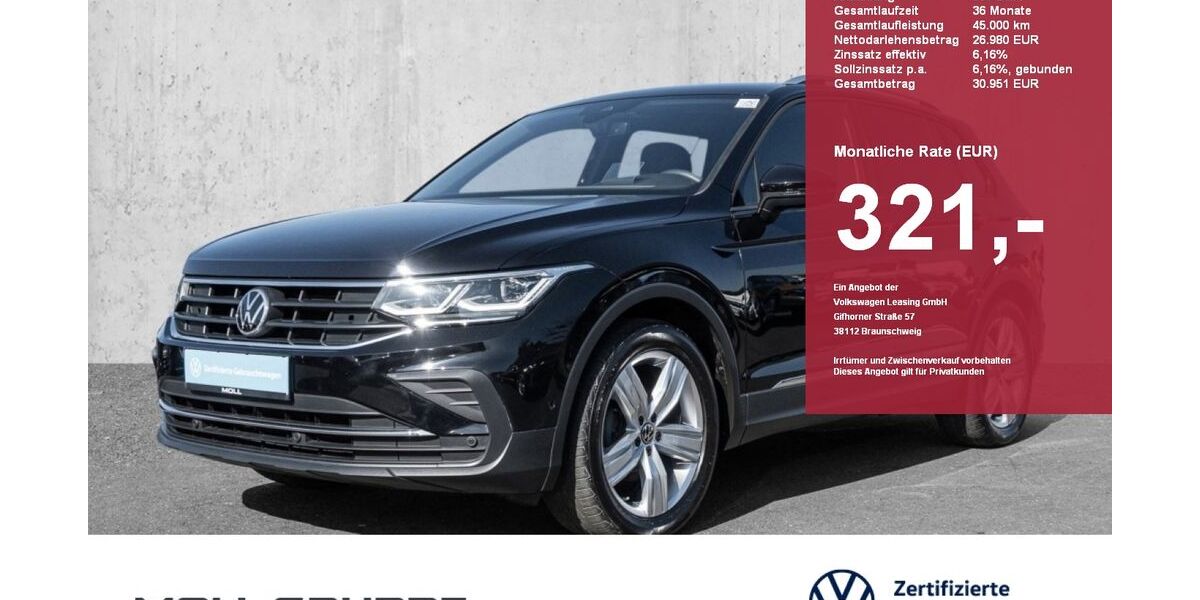 VW Tiguan 44.841 km 26.440 &euro; Düsseldorf 40474