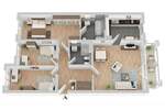 Etagenwohnung Düsseldorf Oberkassel - 4 Zimmer, 107 m&sup2;, 860.000&euro; | Angebot:25667943