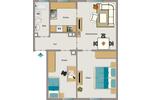 Etagenwohnung Kamp-Lintfort Lintfort - 3.5 Zimmer, 50 m&sup2;, 448&euro; | Angebot:26042958