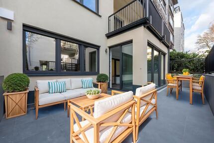 Moderne Erdgeschosswohnung mit Terrasse und Garten in Rüttenscheid 3 zimmer