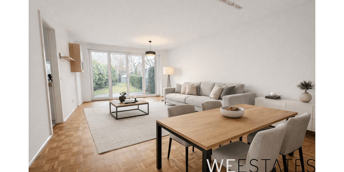 3-Zimmer-Gartenwohnung mit sonniger Südterrasse in Oberkassel! 3 zimmer