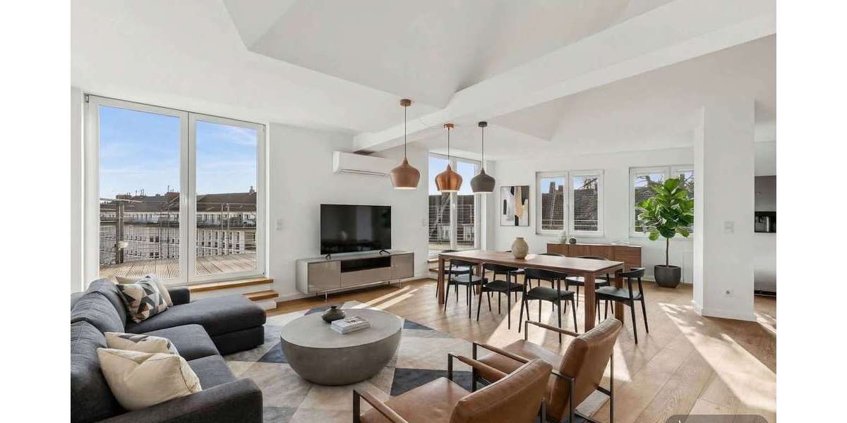 Etagenwohnung Düsseldorf-Unterbilk Unterbilk - 4 Zimmer, 178 m&sup2;, 3.500&euro; | Angebot:25637131