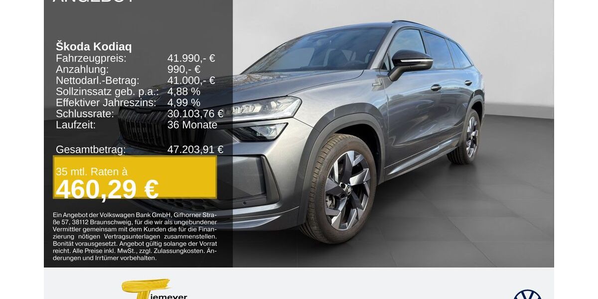 Skoda Kodiaq 11.900 km 41.990 &euro; Duisburg 47059