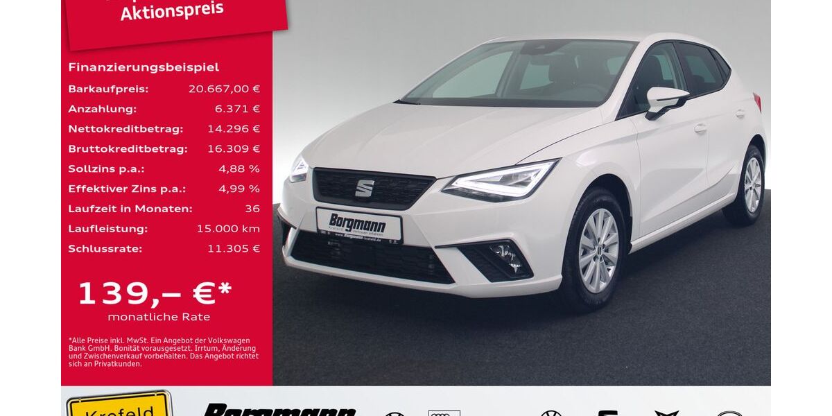 Seat Ibiza 4.850 km 19.997 &euro; Krefeld 47803