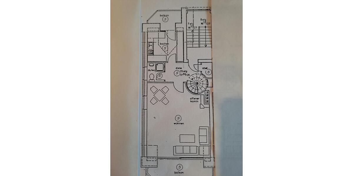 Maisonettenwohnung Düsseldorf Stadtbezirk 5 - 2 Zimmer, 76 m&sup2;, 359.000&euro; | Angebot:27119581