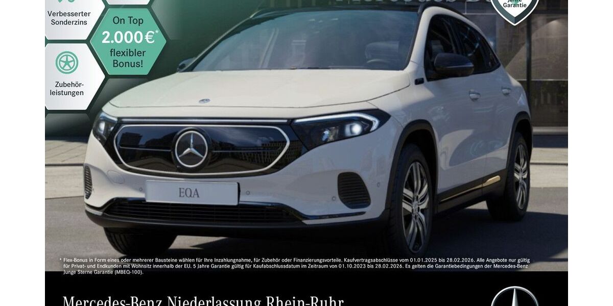 Mercedes-Benz EQA 33.057 km 30.790 &euro; Düsseldorf 40470