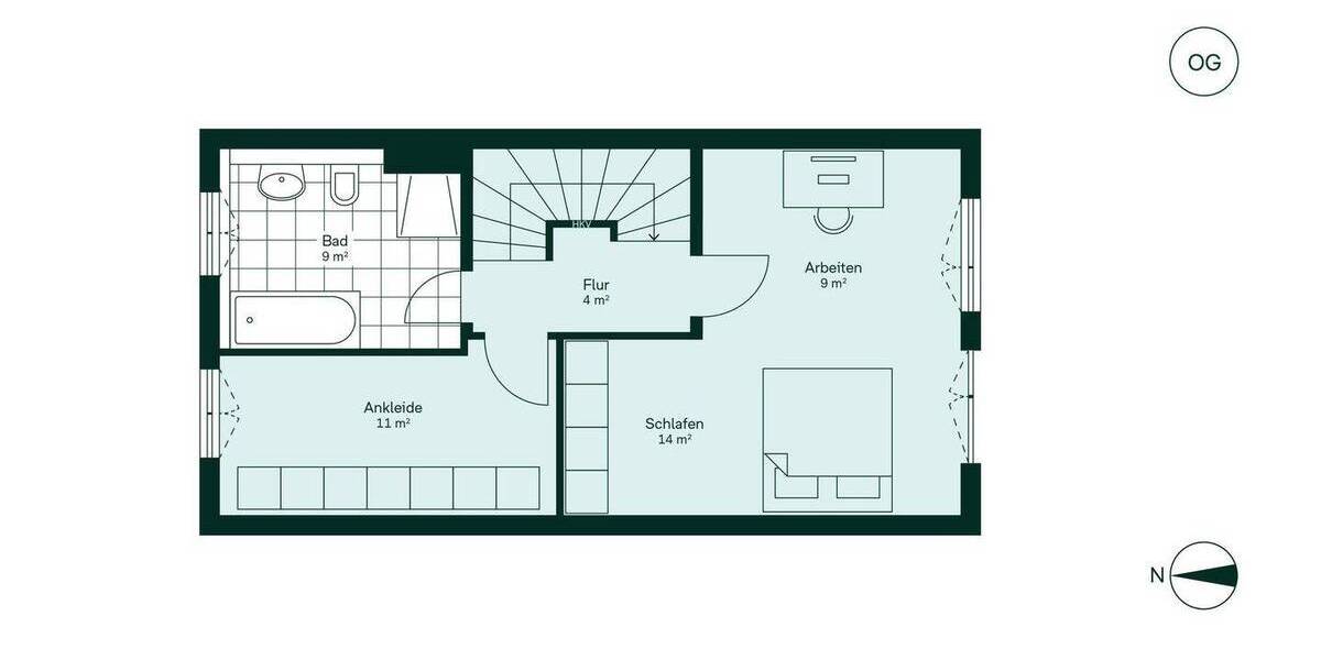 Reihenmittelhaus Heiligenhaus Mitte - 4 Zimmer, 133 m&sup2;, 579.900&euro; | Angebot:22386094