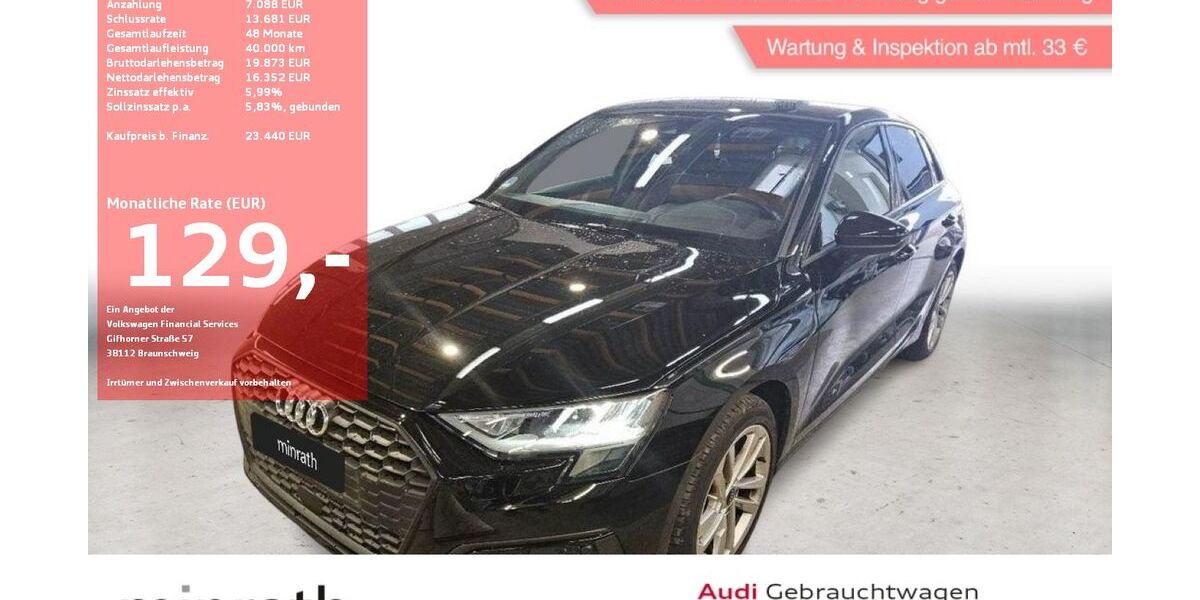 Audi A3 22.116 km 22.430 &euro; Moers-Hülsdonk 47441