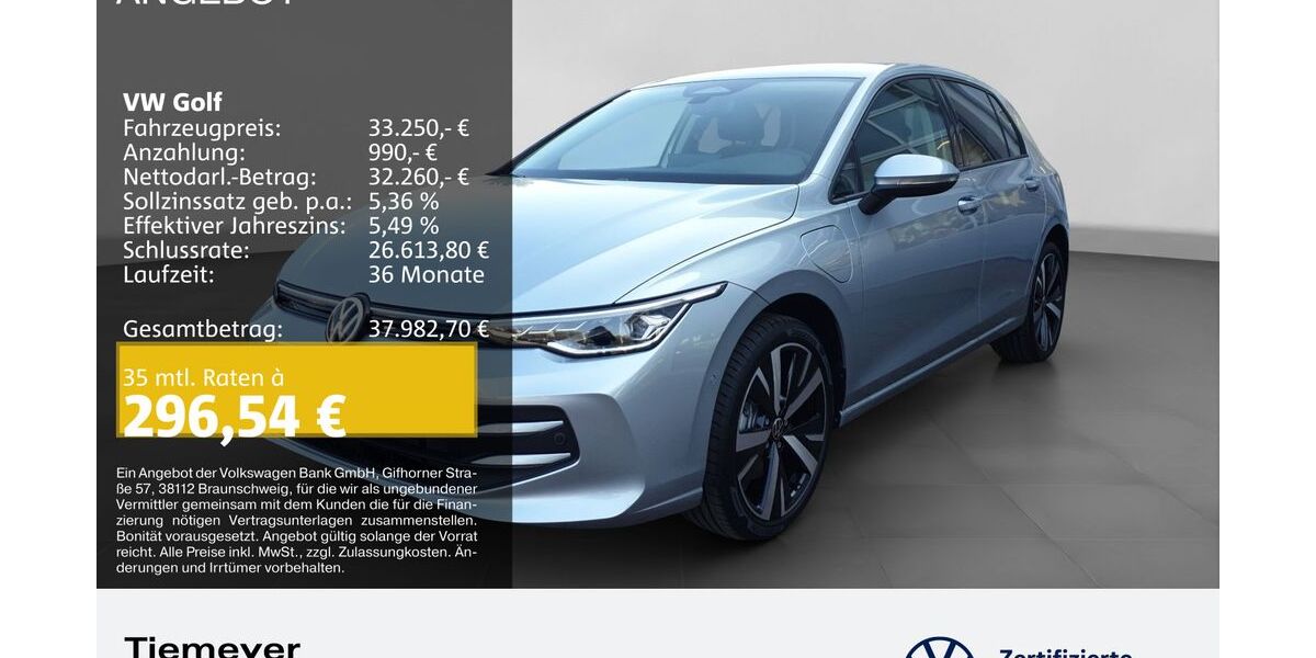 VW Golf 5.999 km 31.460 &euro; Bochum 44892