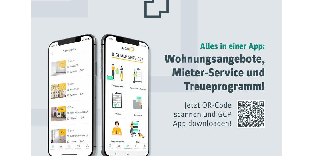 Renovierte 3-Zimmer-Wohnung im Erdgeschoss zu vermieten!*Mit Balkon* 3 zimmer