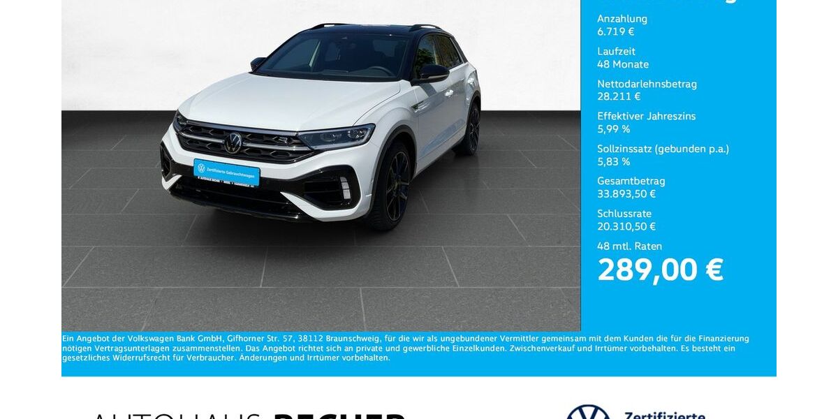 VW T-Roc 28.778 km 34.930 &euro; Wesel 46485