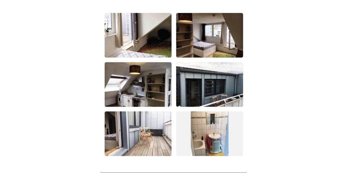 Dachgeschoßwohnung Düsseldorf Derendorf - 1 Zimmer, 39 m&sup2;, 690&euro; | Angebot:26340387