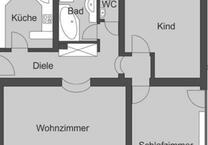 3 - Zimmer Wohnung Tiefenbroich